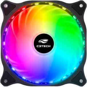 COOLER FAN C3TECH STORM 18LED RGB 12CM F9-L150RGB