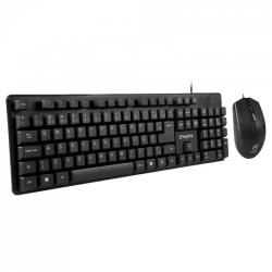 TECLADO + MOUSE USB KEYTIME MINIMAL PRETO KYT00015